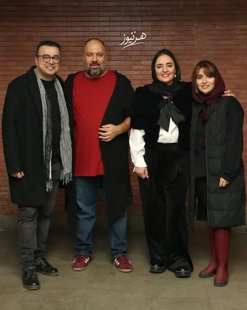 نرگس محمدی با کلاه پیل‌باکس