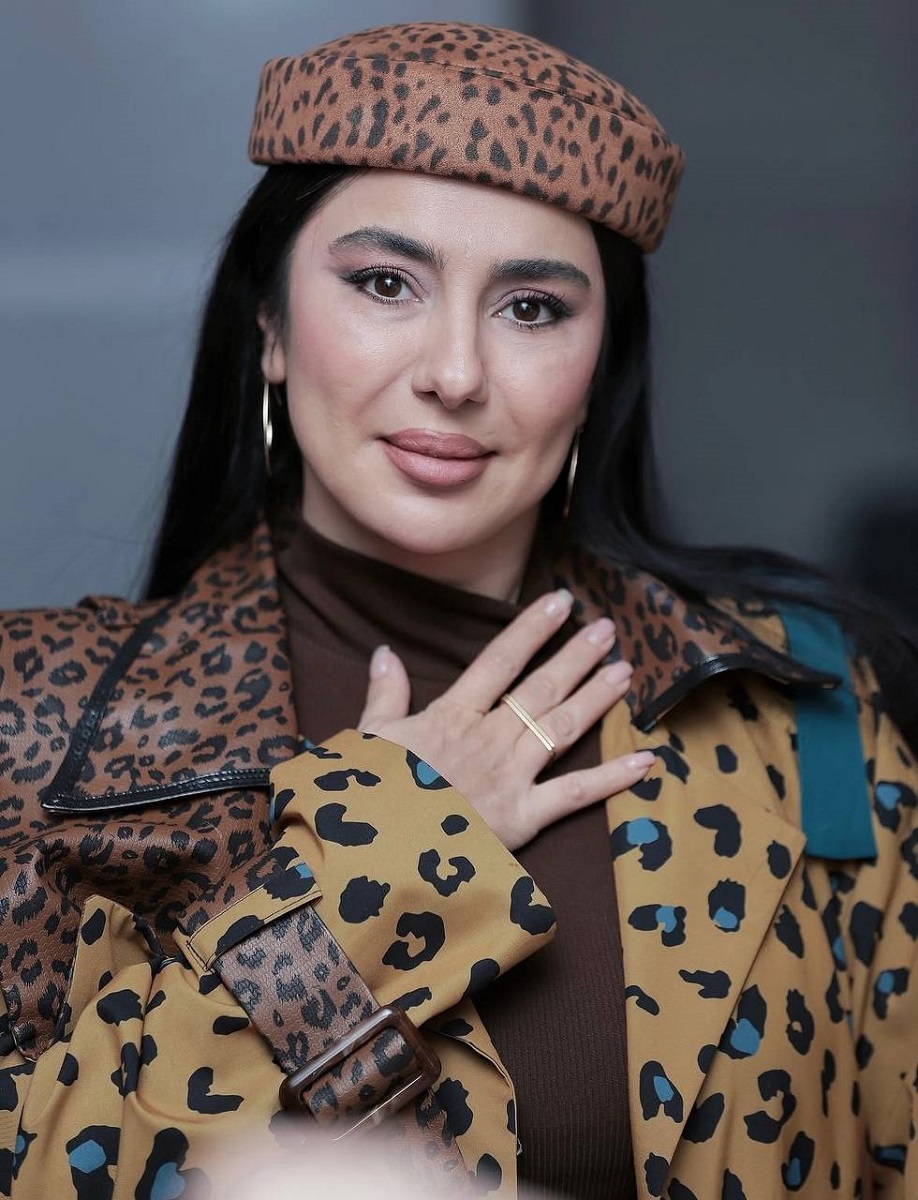 استایل پلنگی شیدا یوسفی در اکران خصوصی شاه‌نقش 2