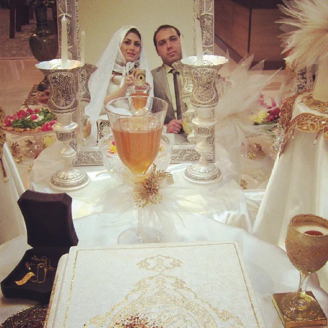 ازدواج ساجده سلیمانی در سال ۱۳۹۳