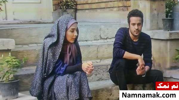 المیرا دهقانی و مجتبی پیرزاده در سریال سایه بان
