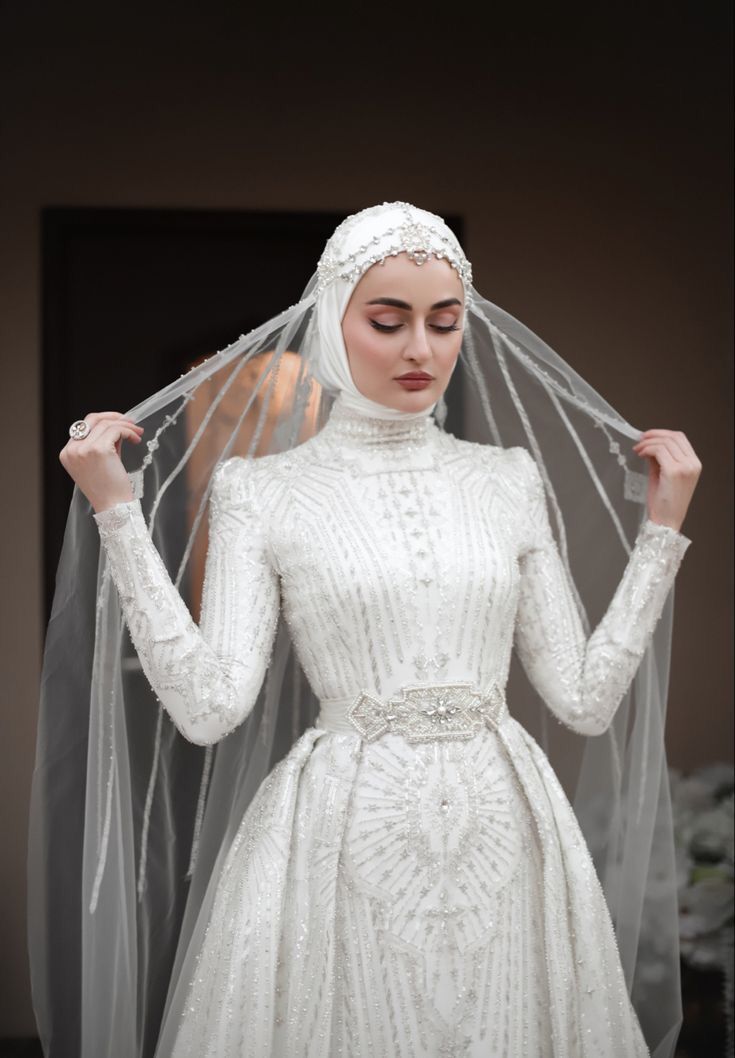 تور عروس با حجاب