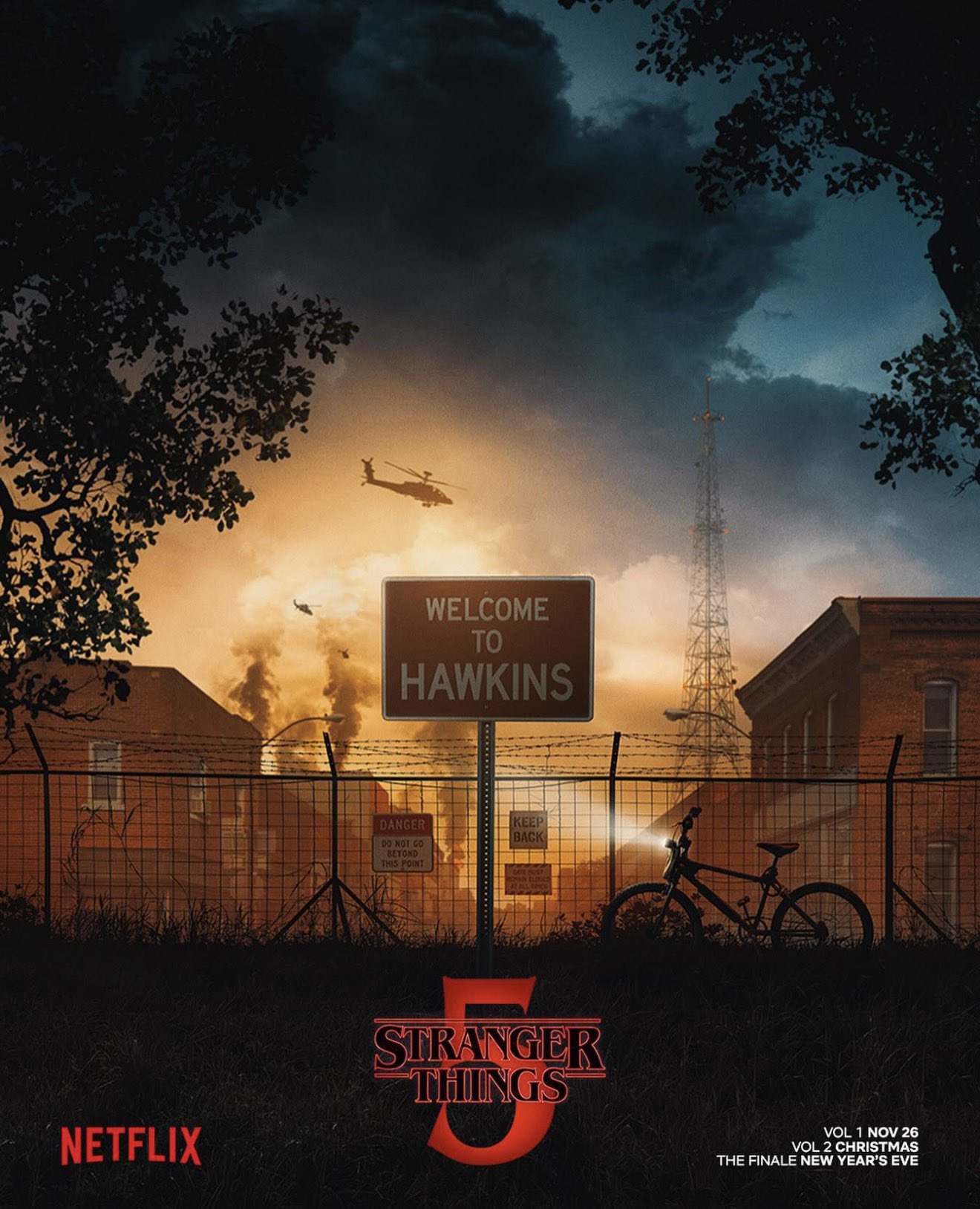 پوستر جدید فصل پنجم Stranger Things منتشر شد - گیمفا