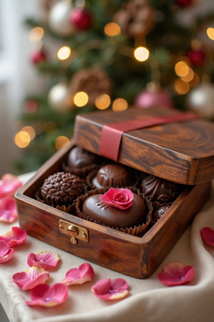 شکلات خوری چوبی
