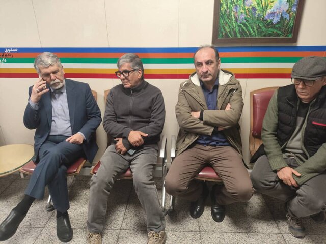 واکنش خانواده امیرخانی به عیادت رئیس‌جمهور + تصویر