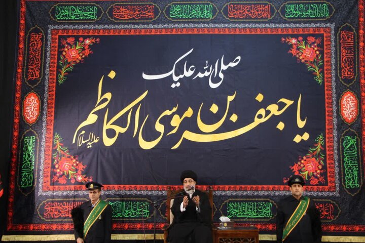 عزاداری امامزاده جعفر بن موسی الکاظم (ع) در پیشوا برگزار شد