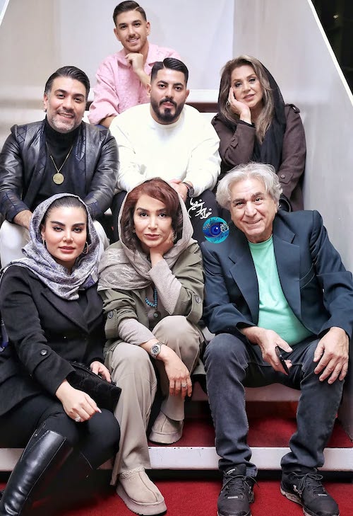 پالتوی قهوه‌ای نسرین مقانلو