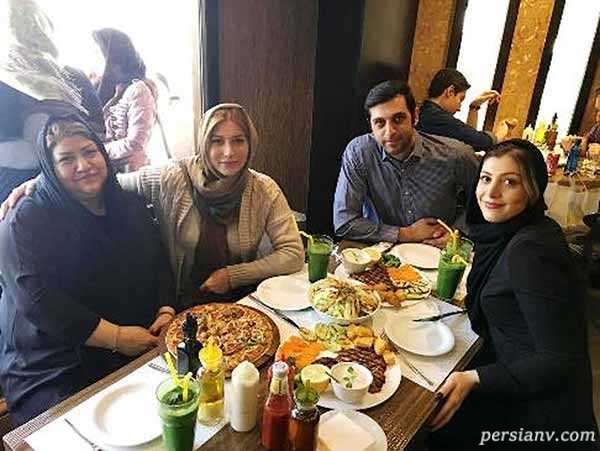 فریبا نادری و مادرش
