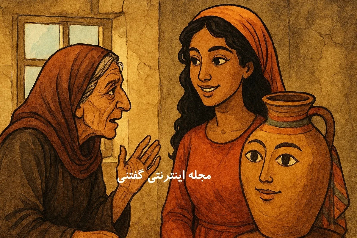 داستان پیرزن و کوزه و سیاه برزنگی 1