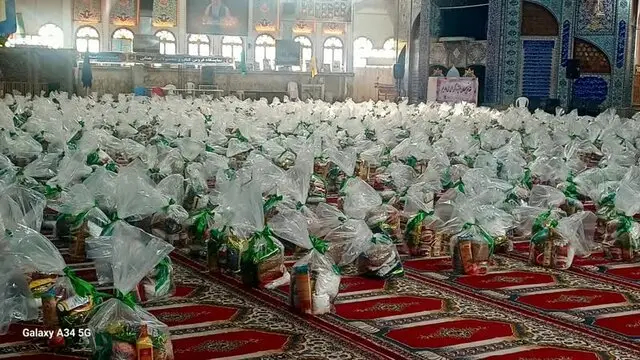 توزیع ۶۰۰۰ بسته معیشتی یلدایی بین نیازمندان مازندران