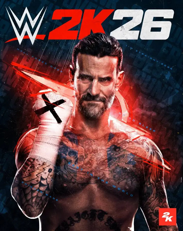 کشتی‌کج‌کار اصلی روی جلد بازی WWE 2K26 مشخص شد + تصاویر | گیمفا