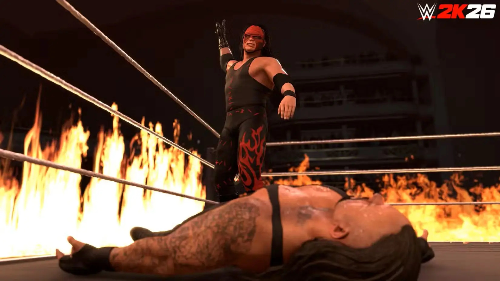 کشتی‌کج‌کار اصلی روی جلد بازی WWE 2K26 مشخص شد + تصاویر | گیمفا