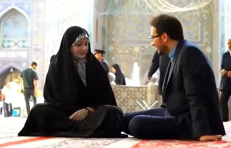حامد شاکرنژاد و همسرش
