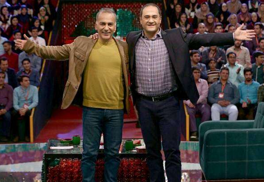 حمیدرضا آذرنگ و ساناز بیان