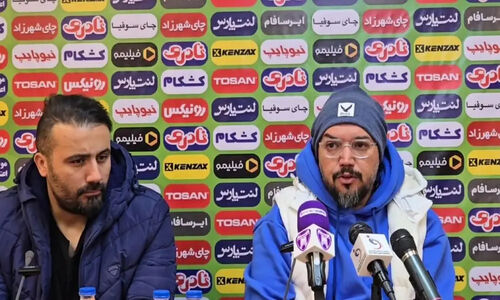 ربیعی در آستانه تقابل حساس با سایپا: حرف‌های داغ سرمربی هوادار در کنفرانس خبری!