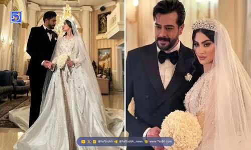 مریم مومن با لباس عروس و موتورسواری خاص، همه را شگفت‌زده کرد! +ویدیو