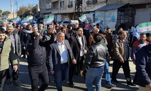 خشم ساکنان قنیطره از تجاوزات پی‌درپی تل‌آویو؛ تجمعی که پیام روشنی داد!