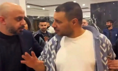 واکنش غیرمنتظره جواد عزتی در جشن حافظ بادیگاردها را متعجب کرد!