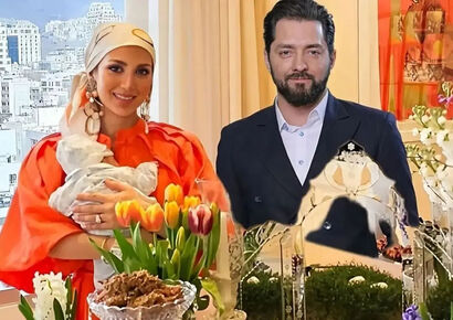 استایل اروپایی مینا مختاری همسر بهرام رادان/ پاییز رو این شکلی قشنگ کنید