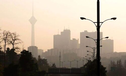 شاخص آلودگی هوای تهران امروز دوشنبه ۱۲ آبان / تنفس هوای ناسالم برای گروه ‌های حساس