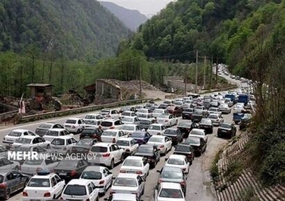 جاده چالوس بسته شد + جزئیات