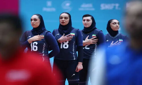 تیم ملی والیبال زنان ایران یک قدم به برنز نزدیک شد