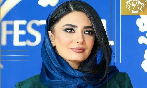 استایل عجیب و غریب لیندا کیانی؛ عجب ست مانتو و شال قشنگی! + عکس