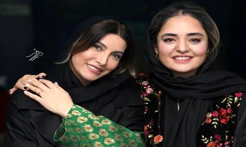 نرگس محمدی و فریبا نادری : ما قهر نیستیم خیلی هم … | بغل و ماچ شدید بچلونی برای بازار گرمی …