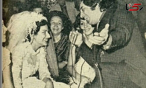 رقص فراموش‌نشدنی ناصر ملک مطیعی در عروسی باشکوه دخترش با کیک ۱۰ طبقه و لباس ملکه‌ای!