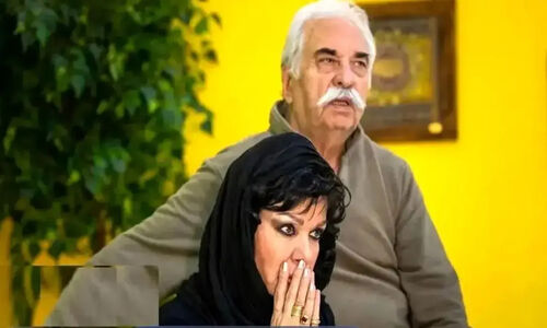 فیلم  | ضجه‌های  فرزانه کابلی همسر هادی مرزبان جلوی بیمارستان… / آخرین وداع خانم بازیگر با شوهر هنرمندش