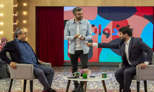رامبد جوان در کنار بازیگر «بچه مهندس»؛ تصویری که همه را شگفت‌زده کرد