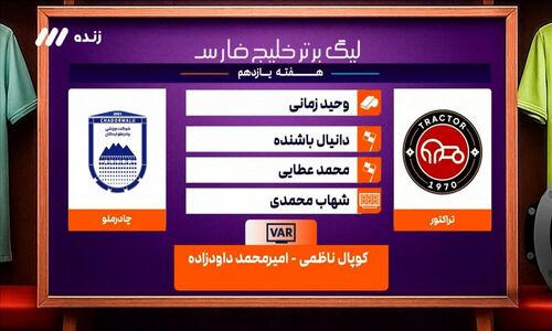 کارشناسی جنجالی داوری دیدار تراکتور و چادرملو؛ حق کدام تیم ضایع شد؟