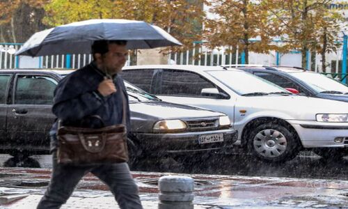 هواشناسی ایران | بارش باران در استان‌های شمالی و جنوبی کشور