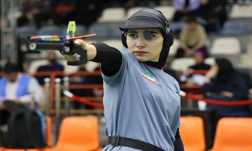 هانیه رستمیان با تلاش بی‌وقفه به رتبه دهم جام جهانی تیراندازی رسید
