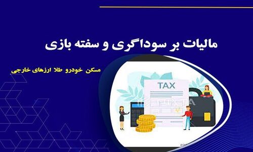 هدف قانون مالیات بر سوداگری مقابله با فعالیت‌های سوداگرانه با سود کوتاه‌مدت است