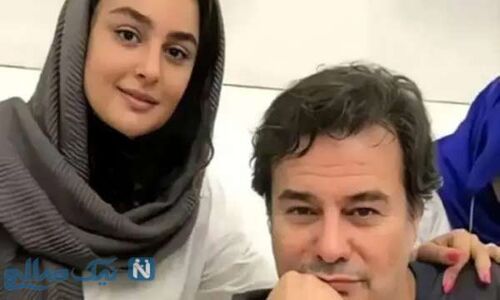 رومی دختر میترا ابراهیمی﻿ با نگاه پر از عشق به پدرش پیمان قاسم‌خانی﻿ در تلویزیون / لحظه‌ای ناب پدر دختری که بینندگان را غافلگیر کرد