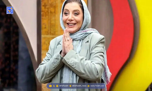 رویا میرعلمی در مراسم ختم پدر و مادرش از خنده غش کرد! + ویدیو