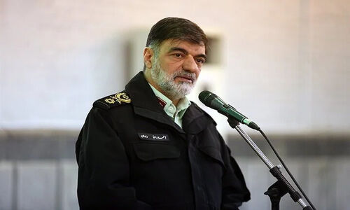 فرمانده کل انتظامی کشور وارد هرمزگان شد