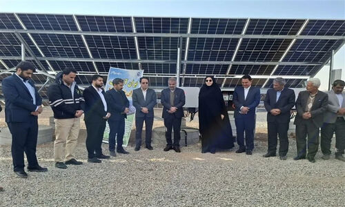 نخستین نیروگاه خورشیدی تجمیعی مه‌ولات به بهره‌برداری رسید