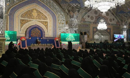 اجتماع 2 هزار بانوان خدمه حرم رضوی
