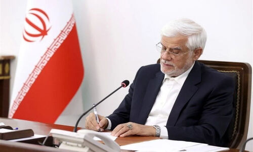 ظریف عزادار شد
