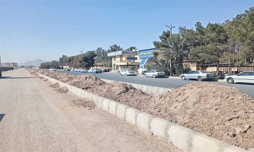 عملیات بلوار دکتر اسلامی ندوشن یزد از سر گرفته شد