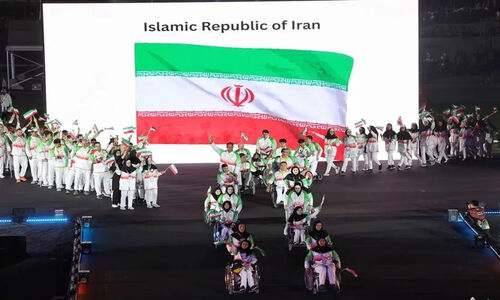 برگزاری مراسم افتتاحیه بازی‌های پاراآسیایی جوانان/ رژه کاروان ایران با پرچمداری رحیمی