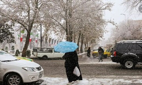 نقشه پیش‌بینی بارش در کشور برای فردا پنجشنبه