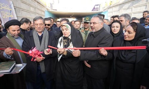 افتتاح زیرگذر شیخ صفی‌الدین اورموی؛ تحولی بزرگ در قلب ارومیه