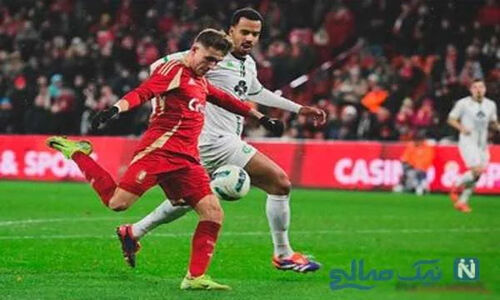دنیس اکرت در آستانه دعوت به تیم ملی؛ ستاره دورگه در کنار همسر آلمانی‌اش دیده شد!