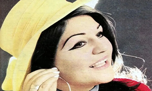 شهناز تهرانی ۲۰ ساله با سبیلی عجیب در کنار پرویز شکری؛ تصویری نادر از سال ۵۳ که همه را شگفت‌زده کرد!