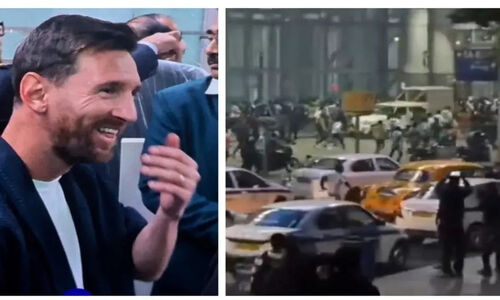 حضور مسی در هند چه تحولی به پا کرد؟ تصاویر باورنکردنی که همه را شگفت‌زده کرد!