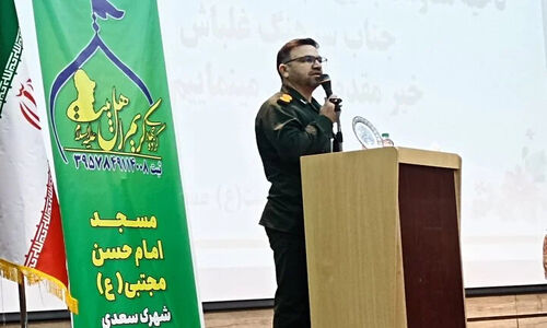 سرهنگ غلباش: مساجد قلب تپنده خدمات جهادی در شیراز هستند!