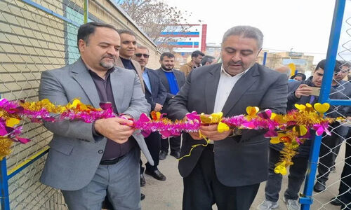 چهارمین زمین چمن مصنوعی ویژه دانش‌آموزان استثنایی کردستان رسماً افتتاح شد!