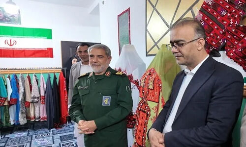 تولد فرصتی طلایی برای ۲۵ بانوی بلوچ در سراوان؛ کارگاه خیاطی «گواتام» افتتاح شد